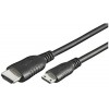 HDMI CABLE 19 PIN 5.0M (HDMI MINI 1.3) BLACK