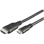 HDMI CABLE 19 PIN 5.0M (HDMI MINI 1.3) BLACK