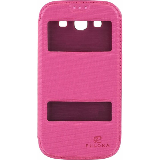 Puloka Flip Case for Samsung Galaxy S3 pink