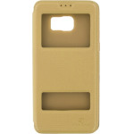 Puloka Flip Case Samsung Galaxy S6 Edge Plus Gold
