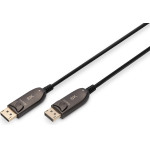 DIGITUS DisplayPort AOC Hybrid Fiber Optic Cable, UHD 8K, 10 m - (AK-340107-100-S)