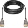 DIGITUS DisplayPort AOC Hybrid Fiber Optic Cable, UHD 8K, 10 m - (AK-340107-100-S)