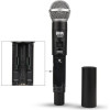 DNA PROFESSIONAL - wireless microphone, 2 handheld transmitters + base unit (560-590 MHz) - (DVS2)