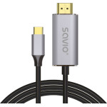SAVIO Usb Cable Usb 3.2 Gen 2 (3.1 Gen 2) 2 m Usb C USB-C/Hdmi - (CL-199)