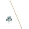 ZOLUX Ethicat Owl Fishing Rod - Toy For Cat - 40cm