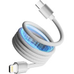 ATC-C6 ��������� ������� �������� & ��������� ��������� Type-C �� Lightning 27W 1m ����� - (ATC-C6 C-L White)