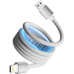 ATC-C6 ��������� ������� �������� USB-A �� Lightning 12W 1m ����� - (ATC-C6 A-L White)