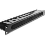 DeLock Cable Management ��� Rack 19''/1U, �� ������� ����������, ���������, ����� - (67628)