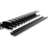 DeLock Cable Management ��� Rack 19''/1U, �� ������� ����������, ���������, ����� - (67628)