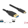 DeLock ������� USB-C �� Usb 10Gbps, 2m, ����� - (84004)