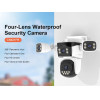 Vstarcam Smart ������ four-lens, 2MP, WiFi, SD, PTZ, IP66 - (CS621FR)