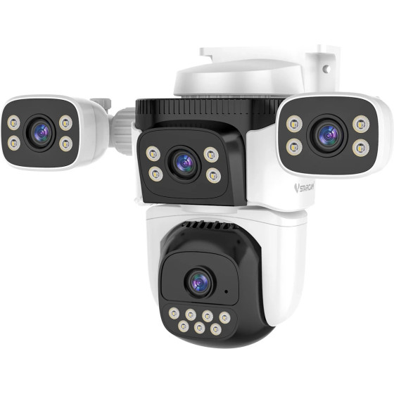 Vstarcam Smart ������ four-lens, 2MP, WiFi, SD, PTZ, IP66 - (CS621FR)
