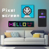 GloboStar Matrix ��������� ������� �������� 40x40cm P24.6 32x32 Pixel Led 20W Ac 220-240V IP20 ��������� Rgb - Bluetooth Control ���� Ipixel App - �40 x �2.6 x �40cm - 2 ������ ������� - (GLB-106-0016)