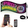 GloboStar Matrix �������� ��������� ������� �������� 48x20cm P4.5 96x32 Pixel Led 10W Ac 220-240V ��������� IP65 ��������� Rgb - Bluetooth Control ���� Ipixel App - �48 x �0.24x �20cm - 2 ������ ������� - (GLB-106-0009)