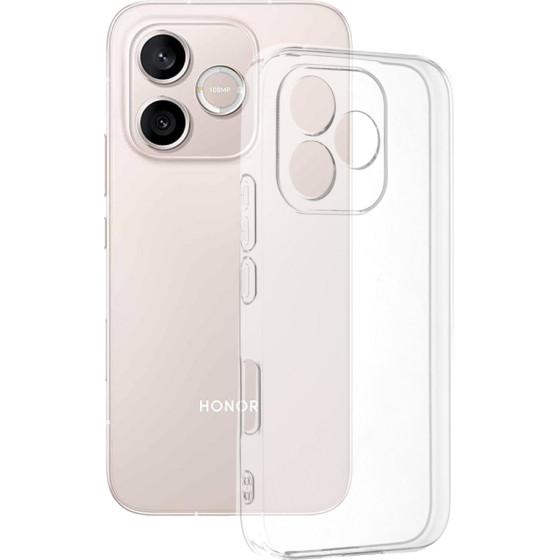 Techsuit - Clear Silicone - Honor 600 Lite - Transparent