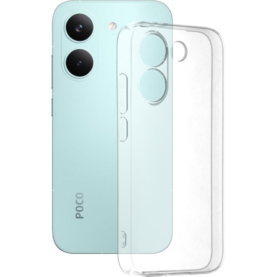 Techsuit - Clear Silicone - Xiaomi Poco X8 Pro - Transparent