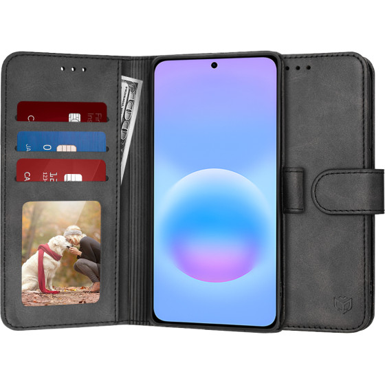 Techsuit - Diary Book - Samsung Galaxy A57 5G - Black