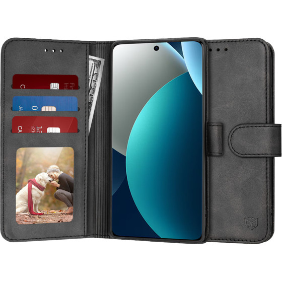 Techsuit - Diary Book - Xiaomi Redmi Note 15 Pro 4G - Black