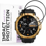 Techsuit - Nano Flex (2 pack) - Amazfit T-Rex 3 Pro 48mm - Black