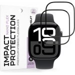 Techsuit - Nano Flex (2 pack) - Apple Watch 10 46mm / 11 46mm - Black