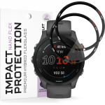 Techsuit - Nano Flex (2 pack) - Garmin Forerunner 255 / Forerunner 255 Music - Black