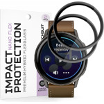 Techsuit - Nano Flex (2 pack) - Garmin Venu 4 45mm - Black