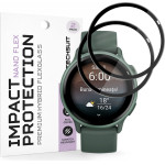 Techsuit - Nano Flex (2 pack) - Garmin Vivoactive 6 - Black