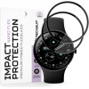 Techsuit - Nano Flex (2 pack) - Google Pixel Watch 4 45mm - Black