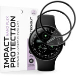 Techsuit - Nano Flex (2 pack) - Google Pixel Watch 4 45mm - Black