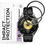 Techsuit - Nano Flex (2 pack) - Huawei Watch Gt 6 46mm - Black