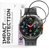 Techsuit - Nano Flex (2 pack) - Samsung Galaxy Watch Ultra 47mm - Black