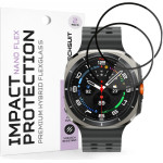 Techsuit - Nano Flex (2 pack) - Samsung Galaxy Watch Ultra 47mm - Black