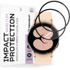 Techsuit - Nano Flex (2 pack) - Samsung Galaxy Watch4 40mm - Black