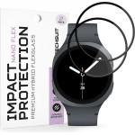 Techsuit - Nano Flex (2 pack) - Samsung Galaxy Watch8 40mm - Black