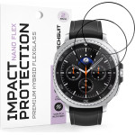 Techsuit - Nano Flex (2 pack) - Samsung Galaxy Watch8 Classic - Black