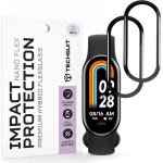 Techsuit - Nano Flex (2 pack) - Xiaomi Mi Band 8 / 8 Nfc - Black