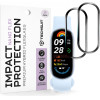 Techsuit - Nano Flex (2 pack) - Xiaomi Mi Band 9 / 9 Nfc - Black