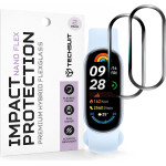 Techsuit - Nano Flex (2 pack) - Xiaomi Mi Band 9 / 9 Nfc - Black