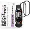 Techsuit - Nano Flex (2 pack) - Xiaomi Smart Band 10 - Black
