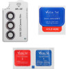 Volte-Tel Camera Glass Cover Samsung S26 5G 6.3'' 9H 0.33MM Easy Application With Strass Light BLUE