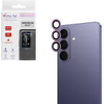 Volte-Tel Camera Glass Cover Samsung S26 5G 6.3'' 9H 0.33MM Easy Application With Strass Light PURPLE