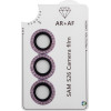 Volte-Tel Camera Glass Cover Samsung S26 5G 6.3'' 9H 0.33MM Easy Application With Strass Light PURPLE