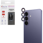 Volte-Tel Camera Glass Cover Samsung S26 5G 6.3'' 9H 0.33MM Easy Application With Strass Navy BLUE