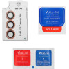 Volte-Tel Camera Glass Cover Samsung S26 5G 6.3'' 9H 0.33MM Easy Application With Strass ORANGE
