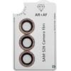 Volte-Tel Camera Glass Cover Samsung S26 5G 6.3'' 9H 0.33MM Easy Application With Strass Titanium GOLD
