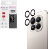 Volte-Tel Camera Glass Cover Xiaomi Redmi Note 15 Pro 4G 6.77'' 9H 0.30MM Easy Application PURPLE