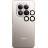 Volte-Tel Camera Glass Cover Xiaomi Redmi Note 15 Pro 5G 6.77'' 9H 0.30MM Easy Application BLACK