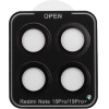 Volte-Tel Camera Glass Cover Xiaomi Redmi Note 15 Pro 5G 6.77'' 9H 0.30MM Easy Application BLACK