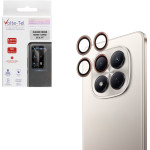 Volte-Tel Camera Glass Cover Xiaomi Redmi Note 15 Pro 5G 6.77'' 9H 0.30MM Easy Application GOLD