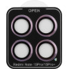 Volte-Tel Camera Glass Cover Xiaomi Redmi Note 15 Pro 5G 6.77'' 9H 0.30MM Easy Application PURPLE